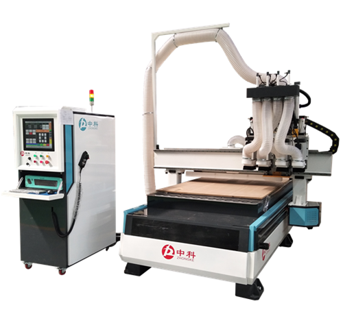 四工序數控開料機 氣動四頭換刀開料機